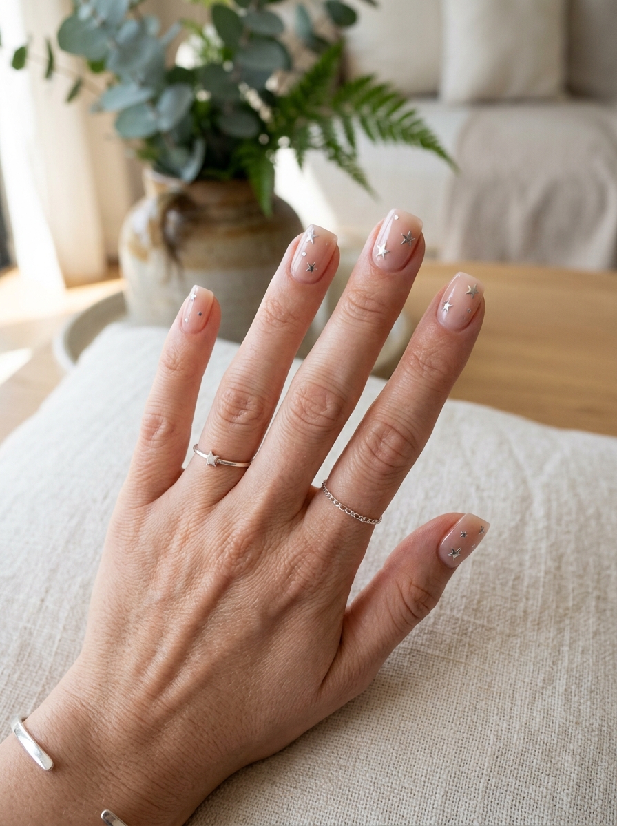 Y2K Star Nails als Cool Nails Inspiration 2026
